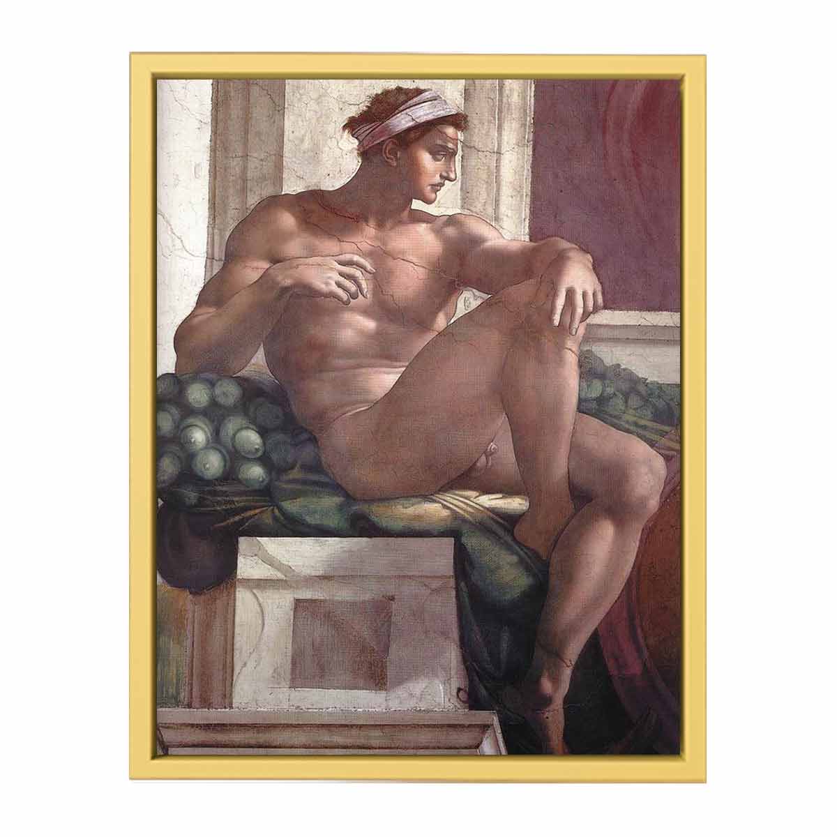 Ignudo By Michelangelo Buonarroti