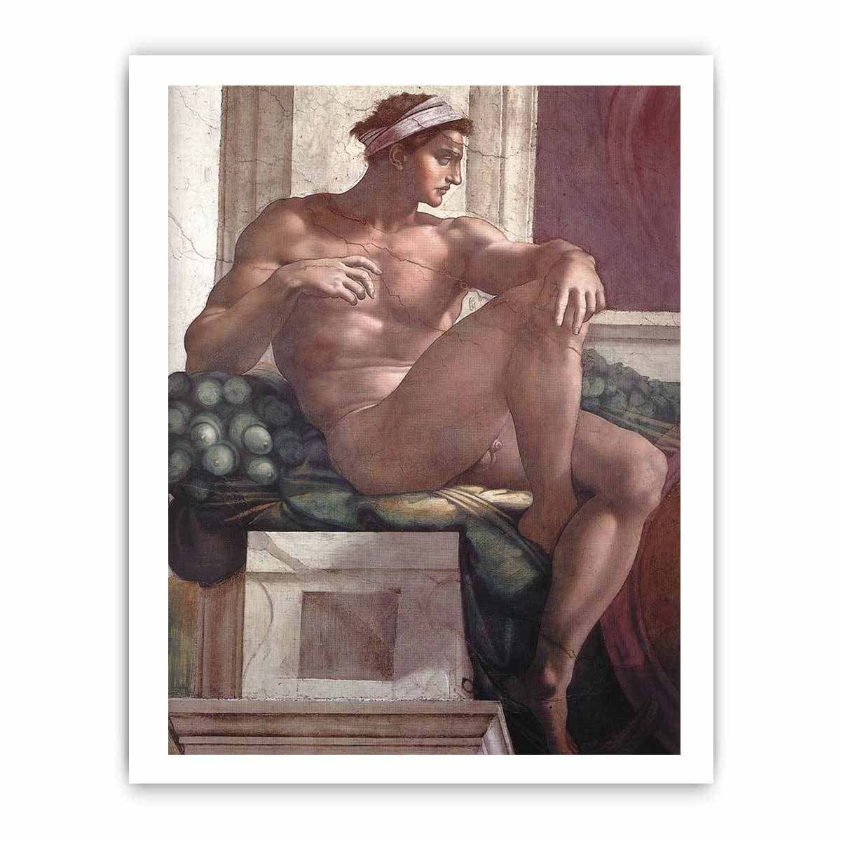 Ignudo By Michelangelo Buonarroti