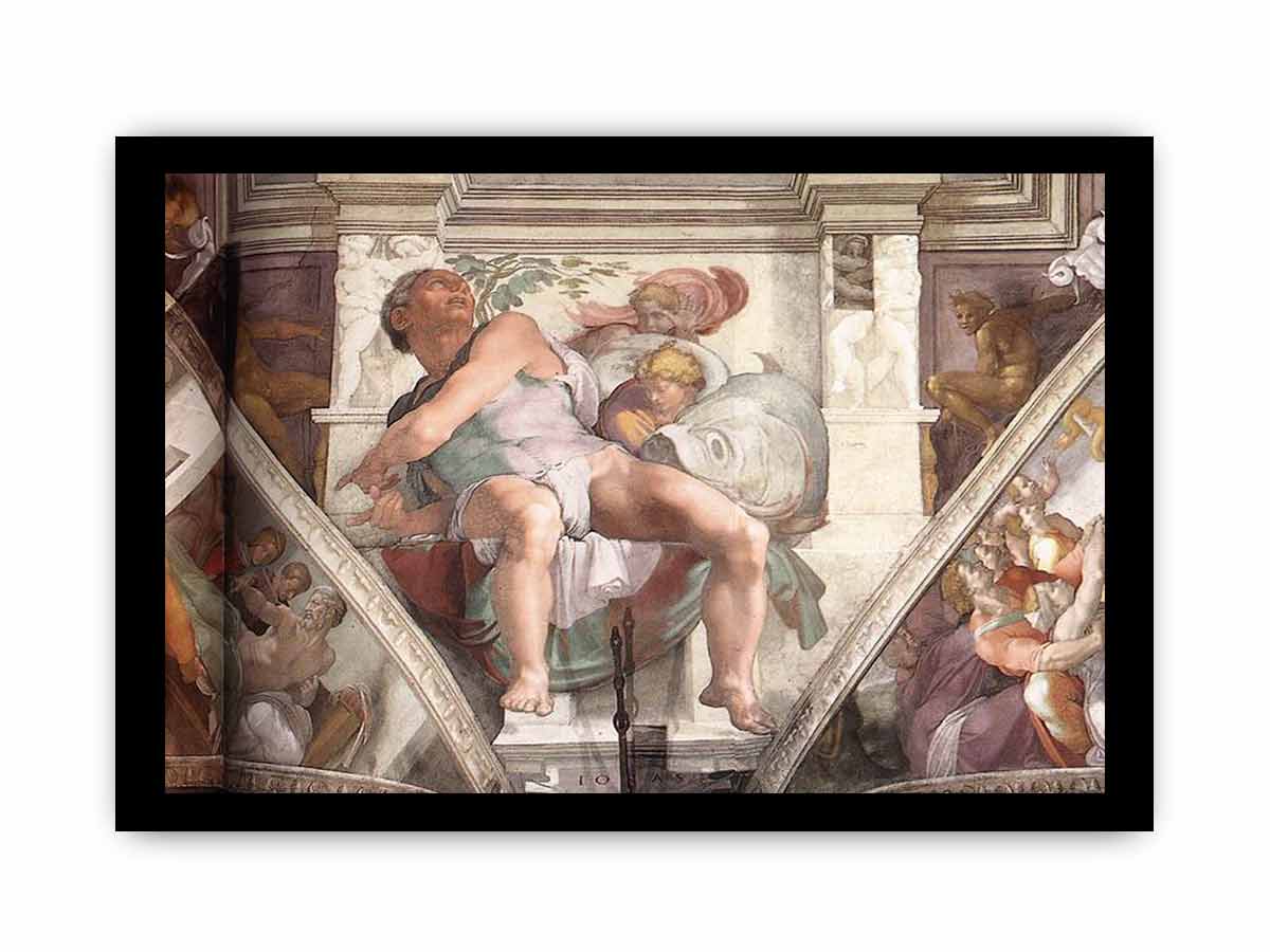 Frescoes above the altar wall By Michelangelo Buonarroti