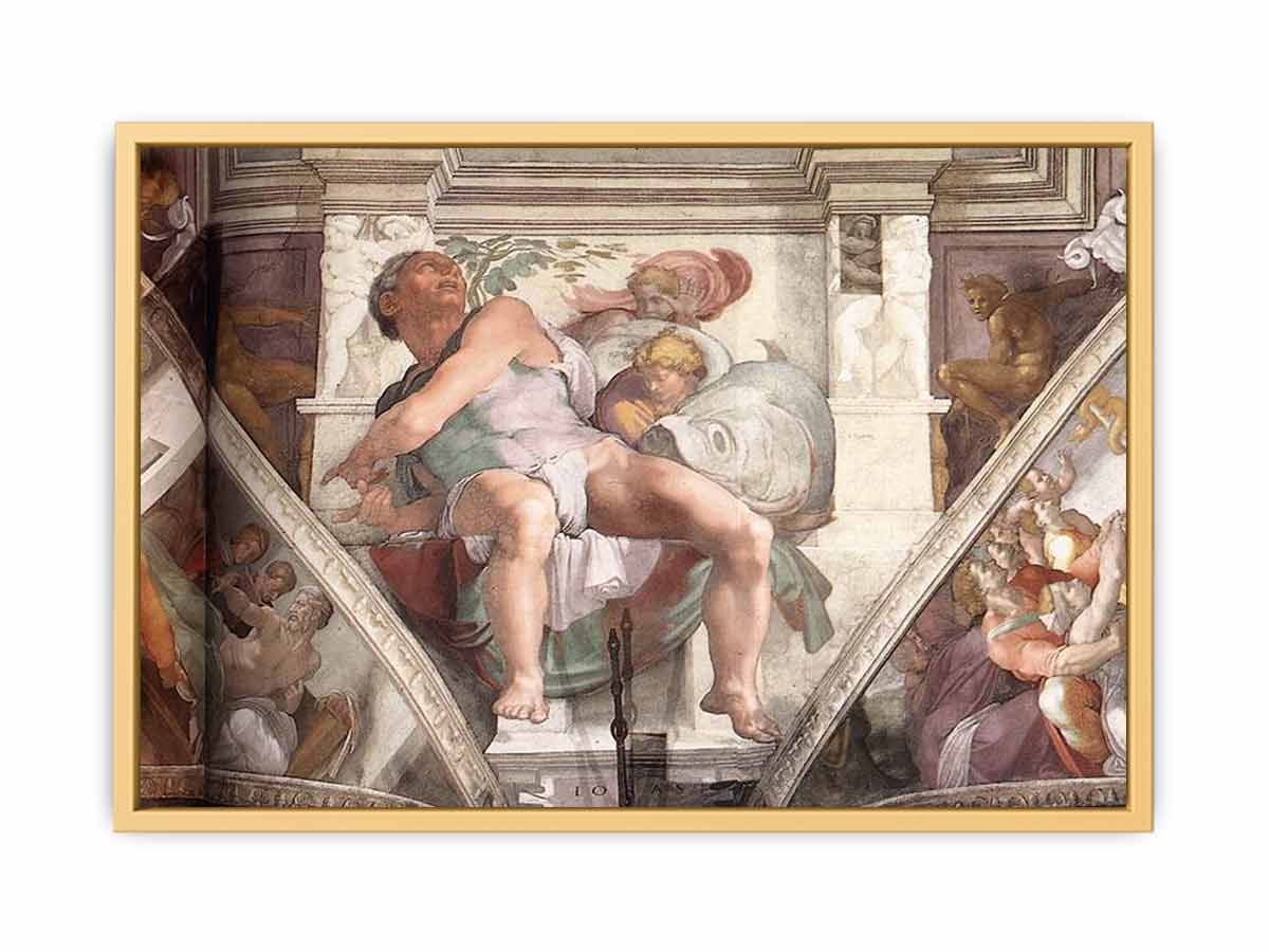 Frescoes above the altar wall By Michelangelo Buonarroti