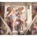 Frescoes above the altar wall 1508-12