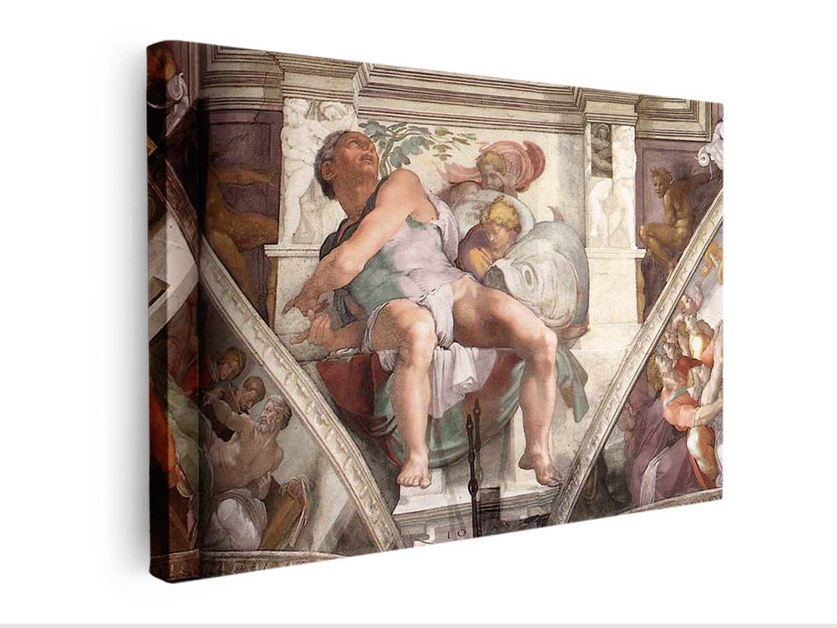 Frescoes above the altar wall By Michelangelo Buonarroti