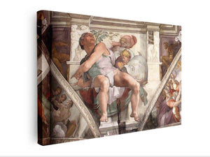 Frescoes above the altar wall By Michelangelo Buonarroti