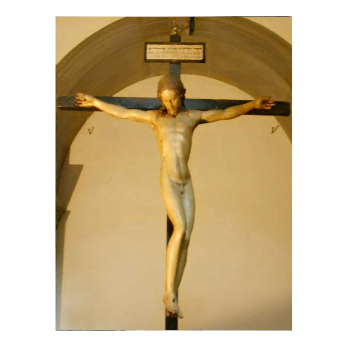 crocifisso di michelangelo buonarroti