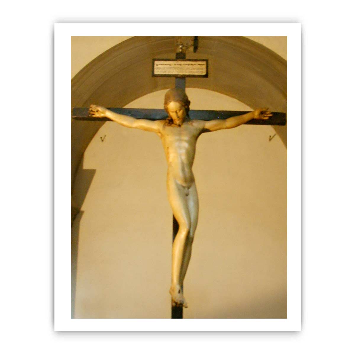 crocifisso di michelangelo buonarroti
