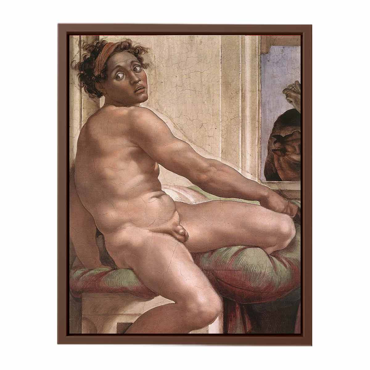 Ignudo -6 1509 By Michelangelo Buonarroti