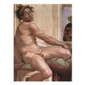 Ignudo -6 1509 By Michelangelo Buonarroti