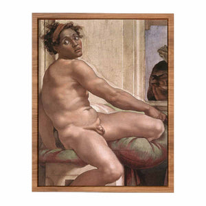 Ignudo -6 1509 By Michelangelo Buonarroti