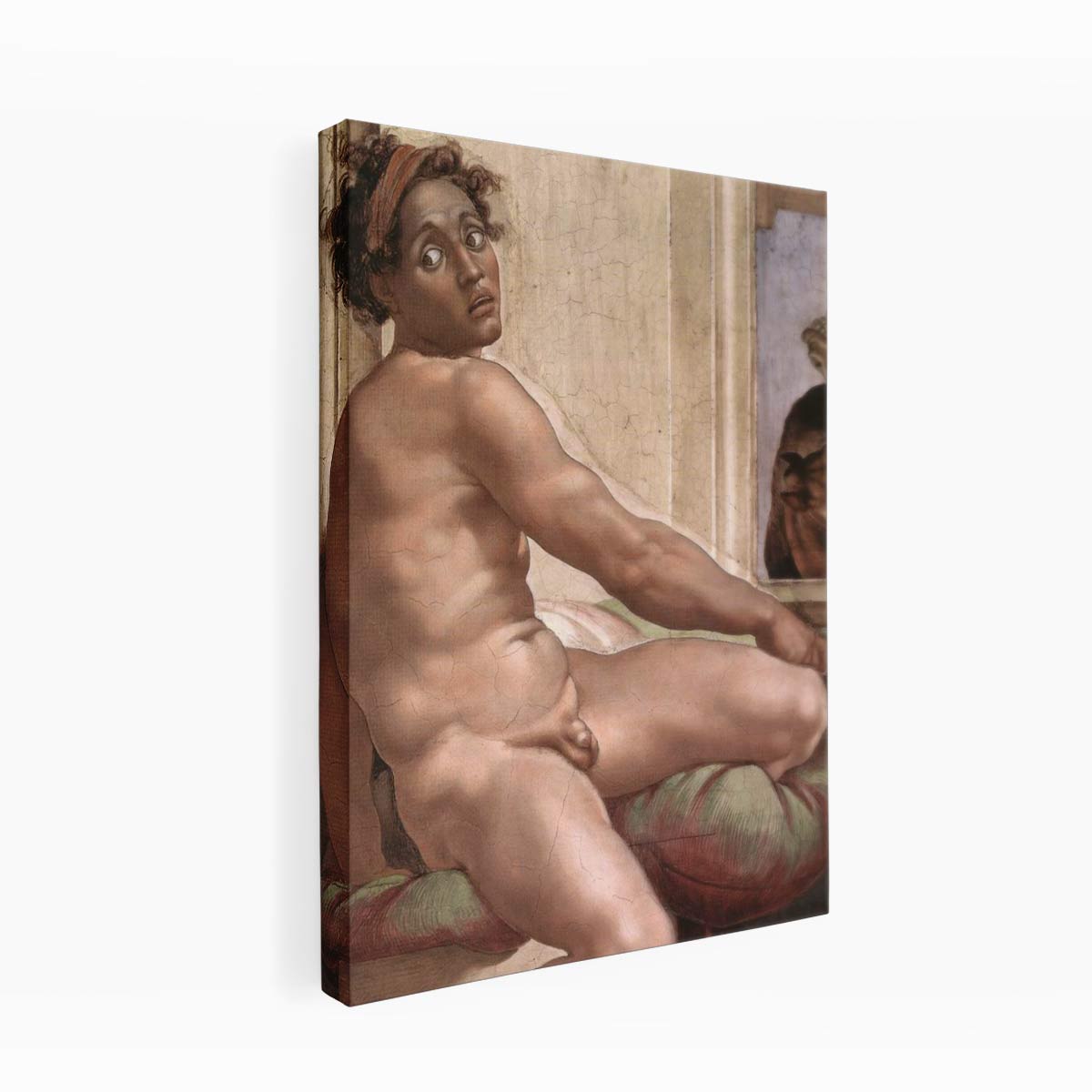 Ignudo -6 1509 By Michelangelo Buonarroti