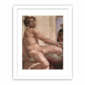Ignudo -6 1509 By Michelangelo Buonarroti