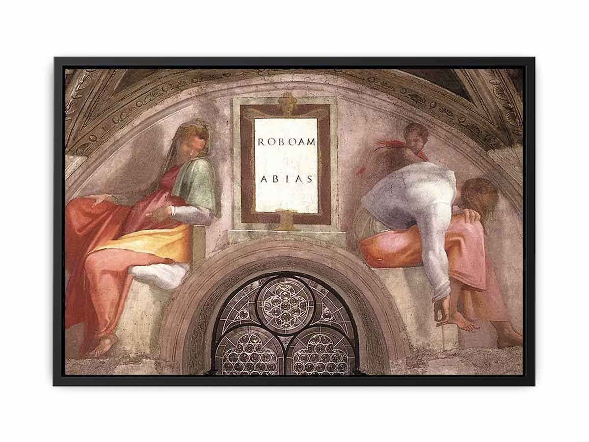 Rehoboam - Abijah By Michelangelo Buonarroti