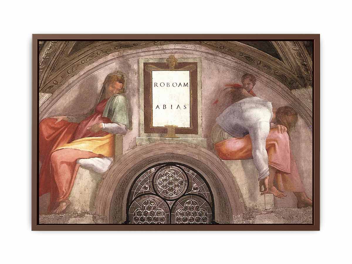 Rehoboam - Abijah By Michelangelo Buonarroti