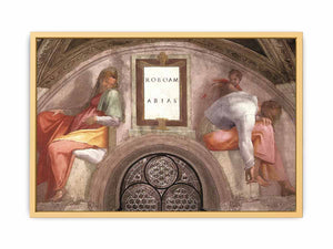 Rehoboam - Abijah By Michelangelo Buonarroti