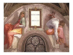 Rehoboam - Abijah By Michelangelo Buonarroti