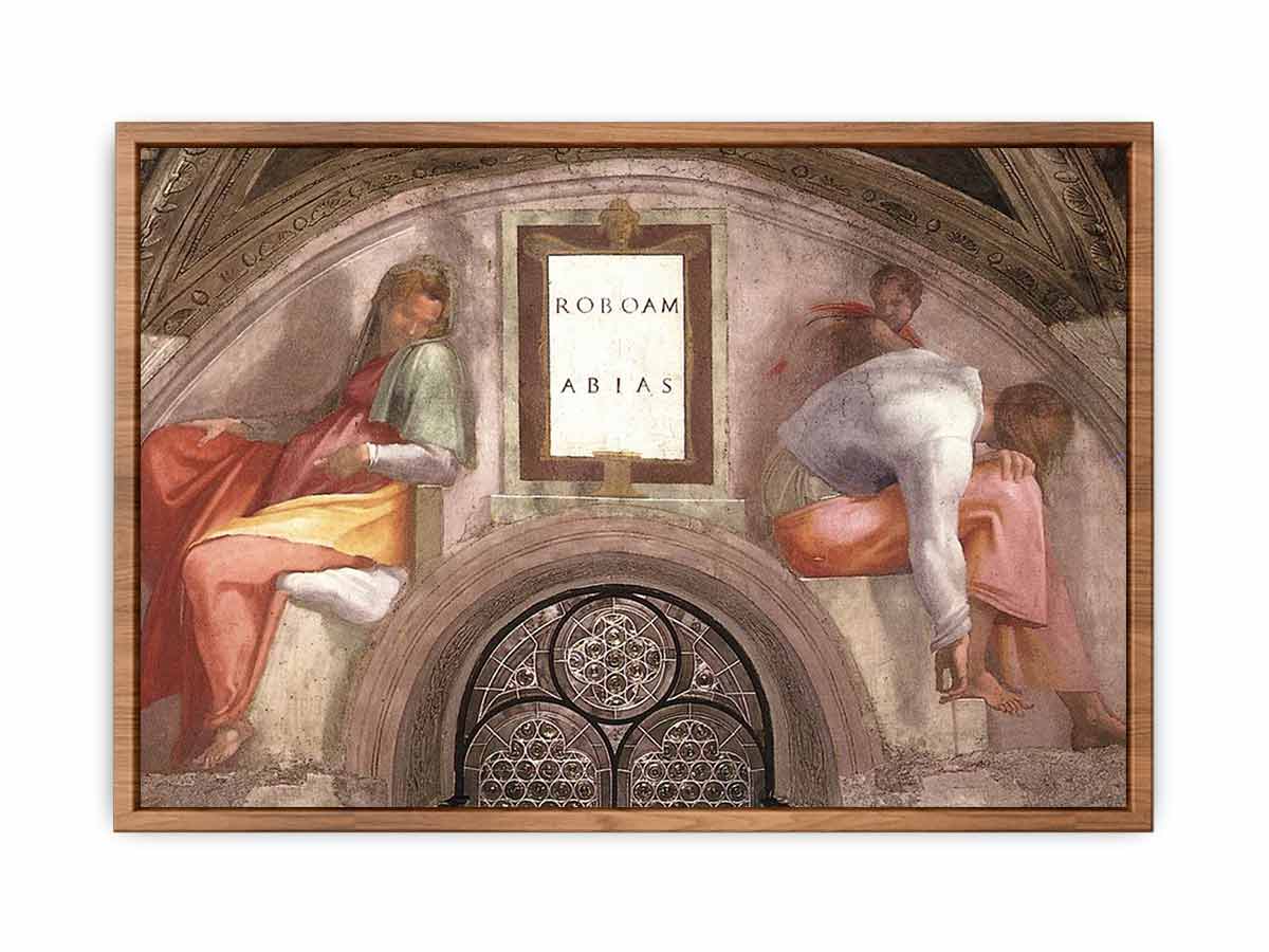 Rehoboam - Abijah By Michelangelo Buonarroti