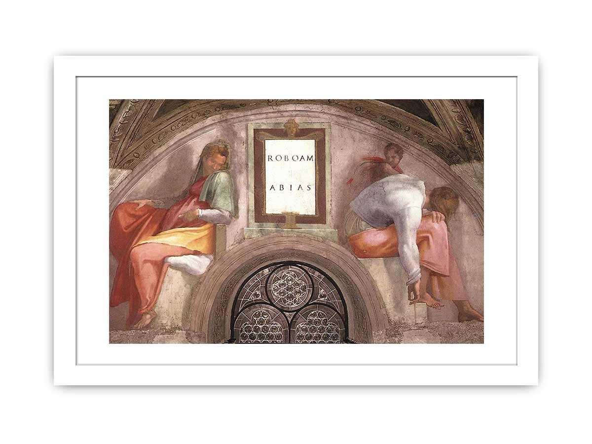 Rehoboam - Abijah By Michelangelo Buonarroti