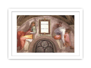 Rehoboam - Abijah By Michelangelo Buonarroti