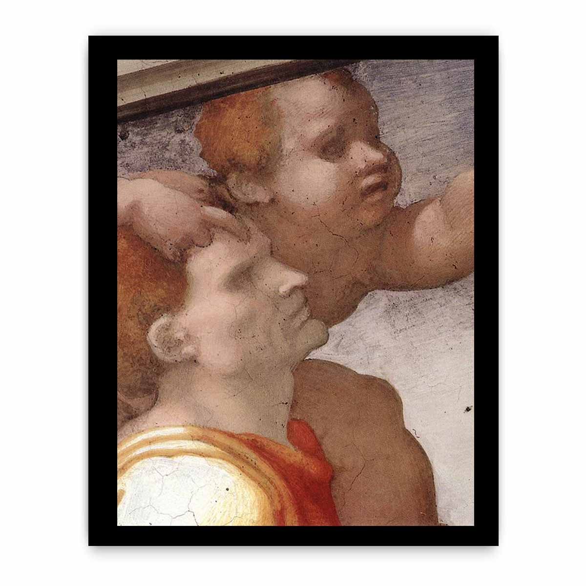 The Brazen Serpent (detail) By Michelangelo Buonarroti