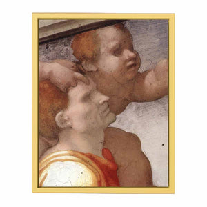 The Brazen Serpent (detail) By Michelangelo Buonarroti