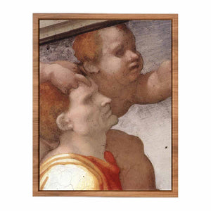 The Brazen Serpent (detail) By Michelangelo Buonarroti