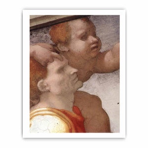 The Brazen Serpent (detail) By Michelangelo Buonarroti