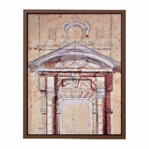 MICHELANGELO Buonarroti Study for Porta Pia