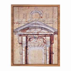 MICHELANGELO Buonarroti Study for Porta Pia