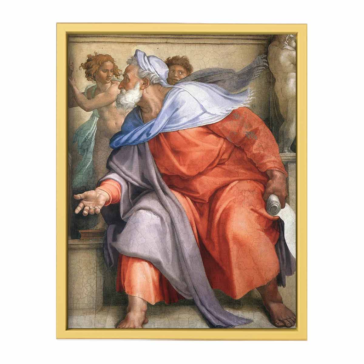 Ezekiel (detail) By Michelangelo Buonarroti