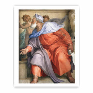 Ezekiel (detail) By Michelangelo Buonarroti