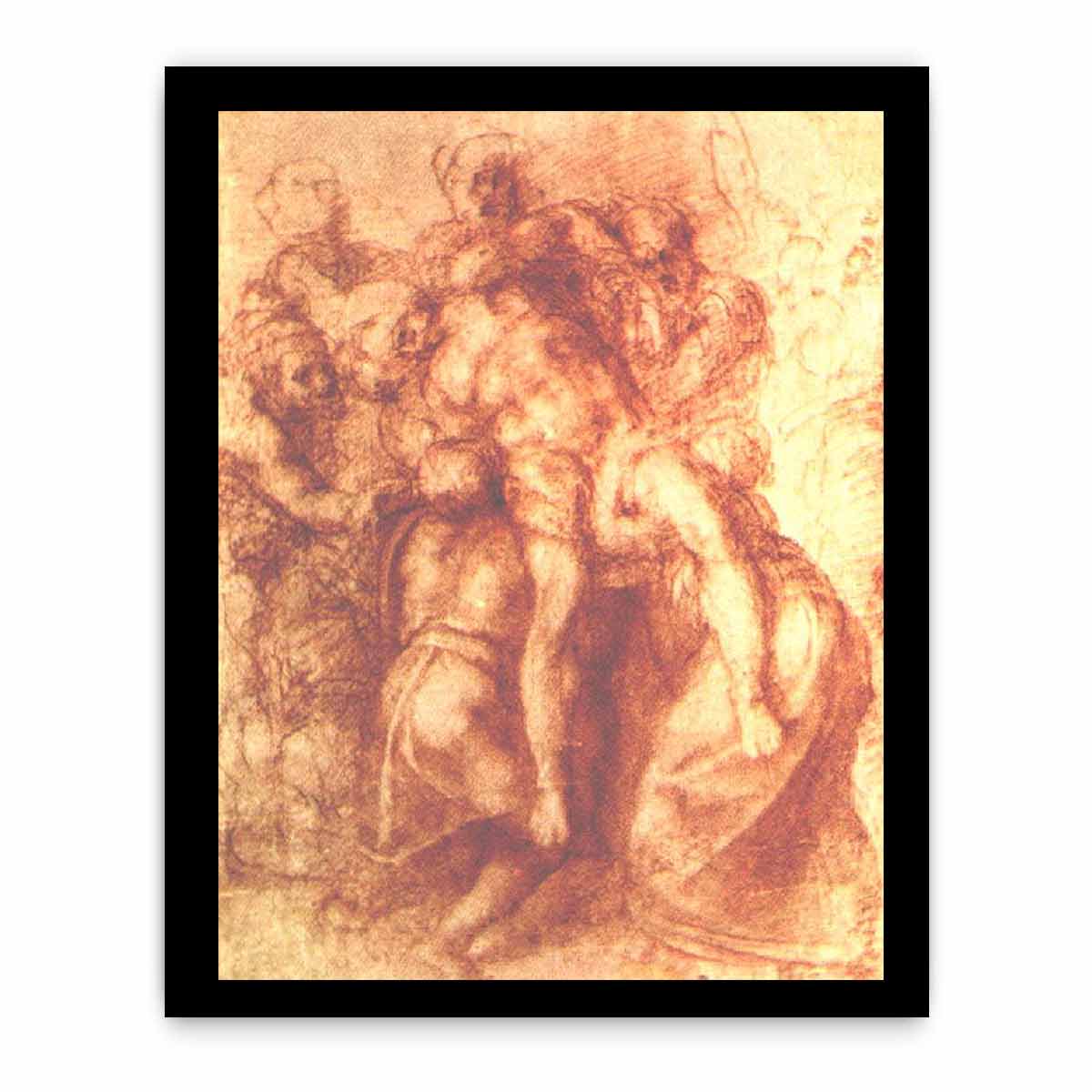 Study for a Deposition By Michelangelo Buonarroti