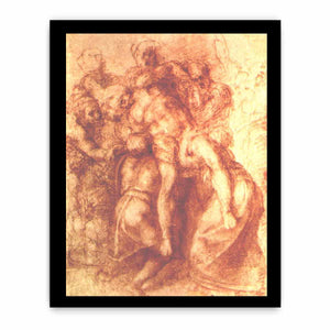 Study for a Deposition By Michelangelo Buonarroti