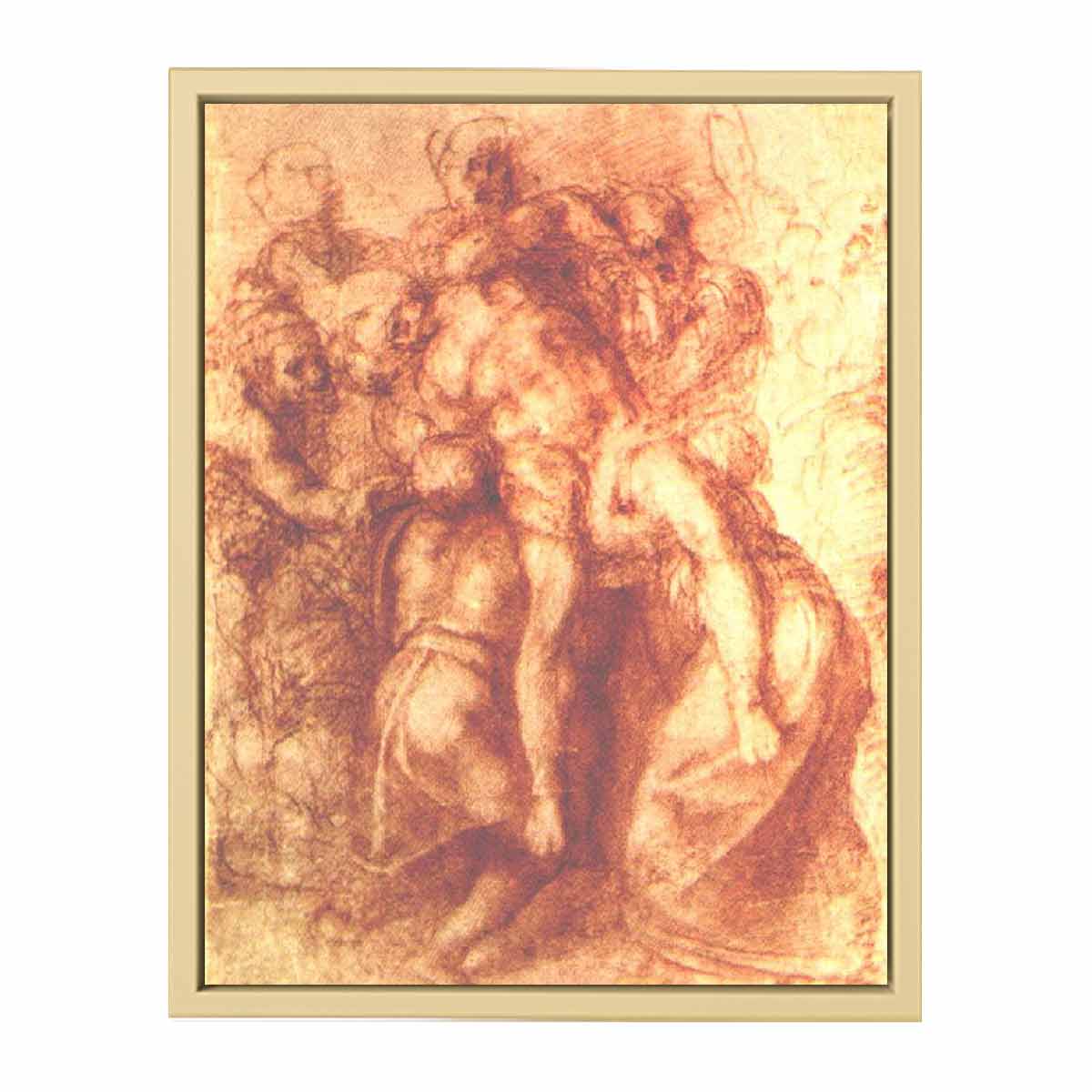 Study for a Deposition By Michelangelo Buonarroti