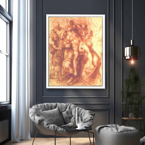 Study for a Deposition By Michelangelo Buonarroti