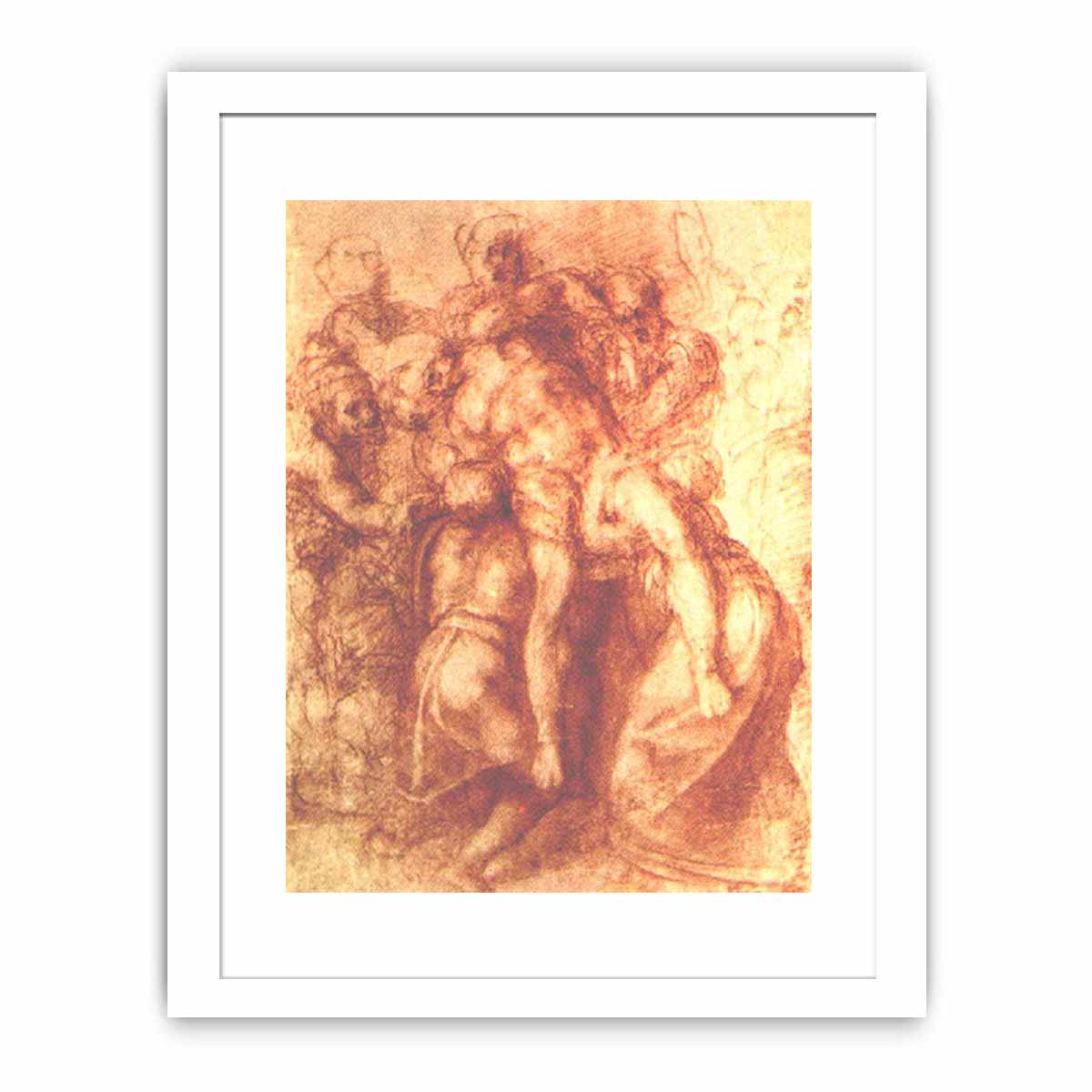 Study for a Deposition By Michelangelo Buonarroti