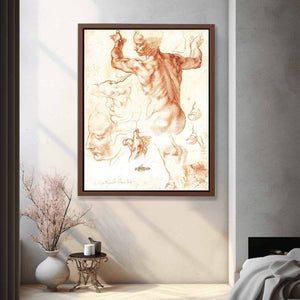 Study for the Libyan Sibyl By Michelangelo Buonarroti