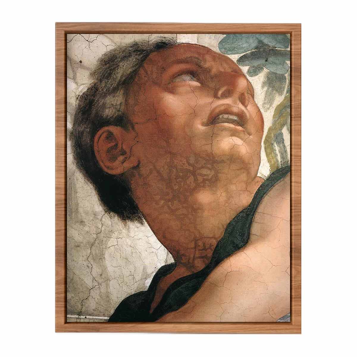 Jonah (detail) By Michelangelo Buonarroti
