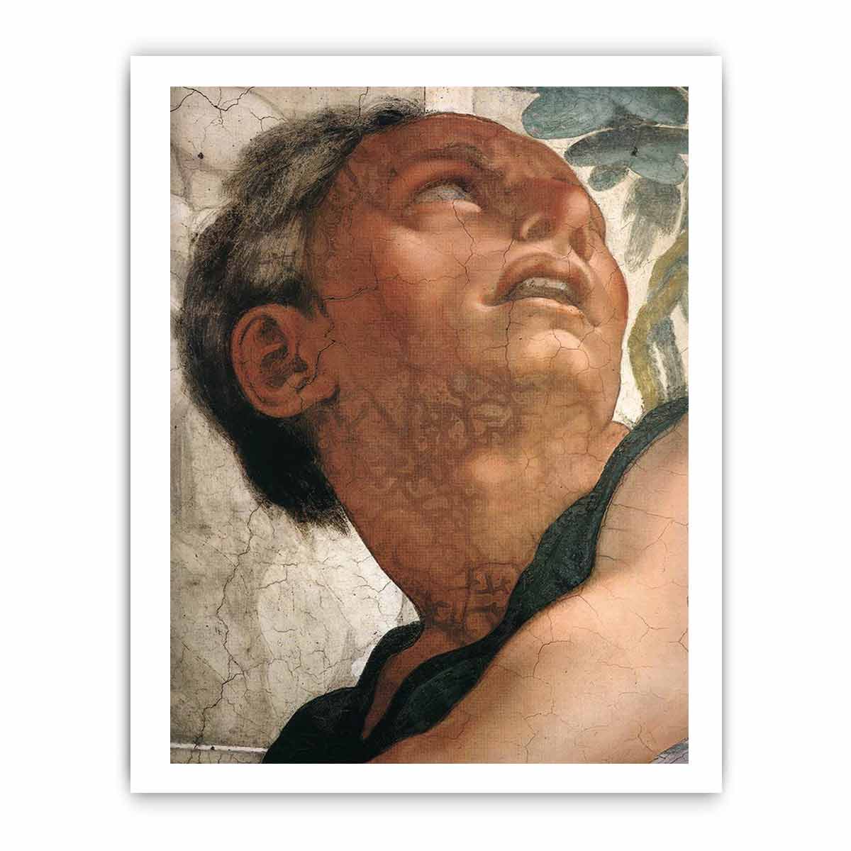 Jonah (detail) By Michelangelo Buonarroti