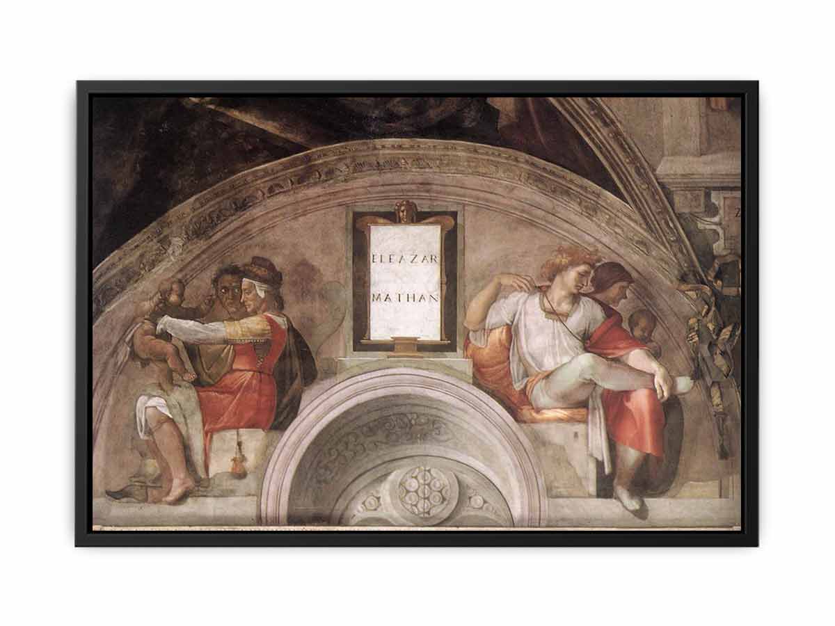 Eleazar - Matthan 1511-12 By Michelangelo Buonarroti