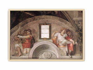 Eleazar - Matthan 1511-12 By Michelangelo Buonarroti