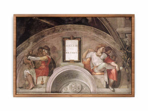 Eleazar - Matthan 1511-12 By Michelangelo Buonarroti