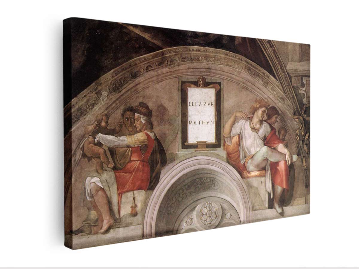 Eleazar - Matthan 1511-12 By Michelangelo Buonarroti