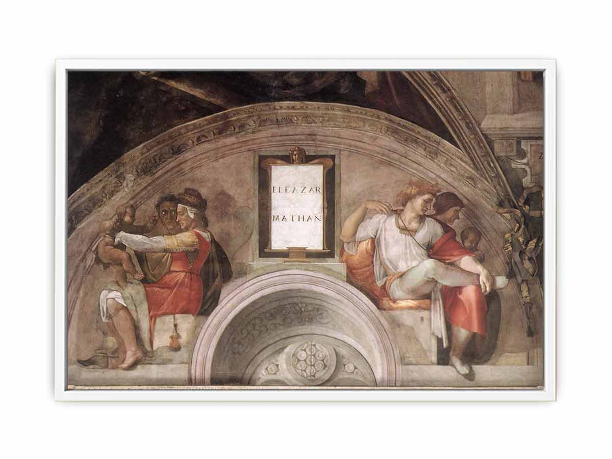 Eleazar - Matthan 1511-12 By Michelangelo Buonarroti
