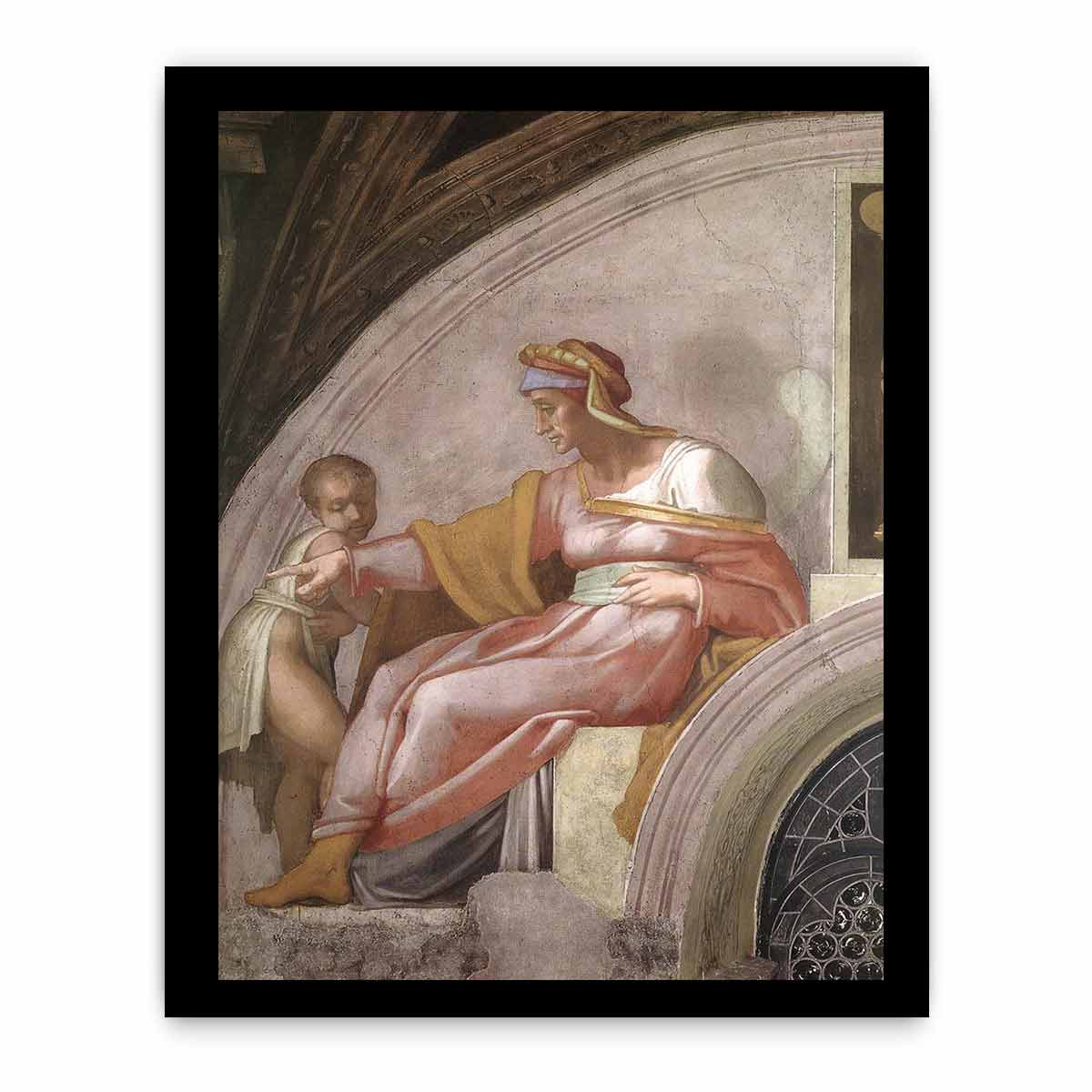 Azor - Zadok (detail) By Michelangelo Buonarroti