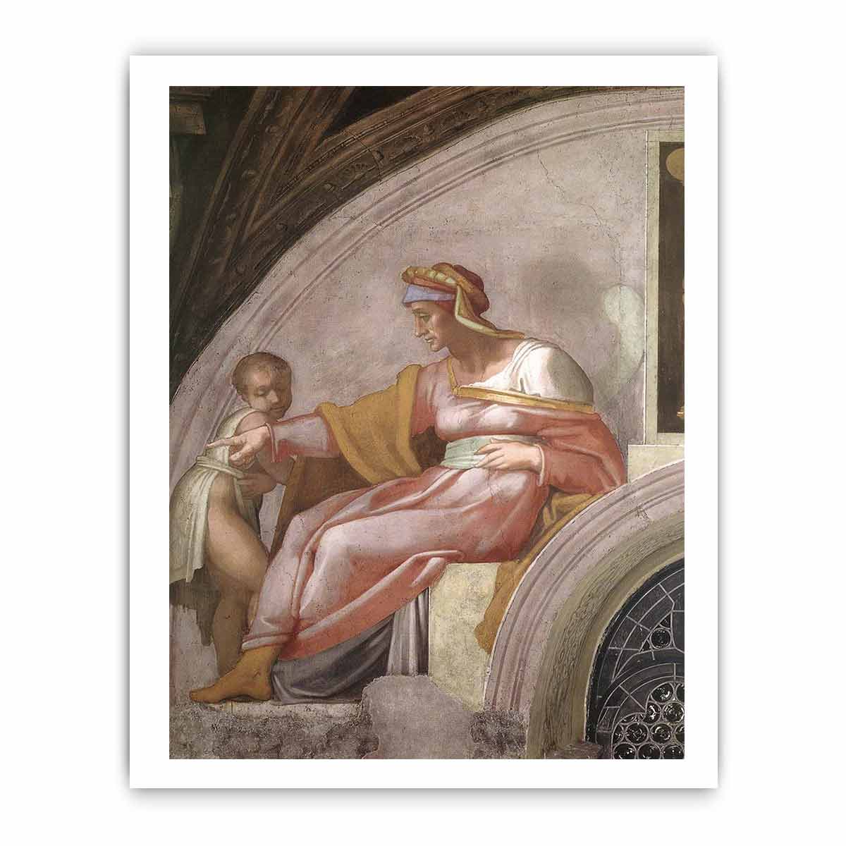 Azor - Zadok (detail) By Michelangelo Buonarroti