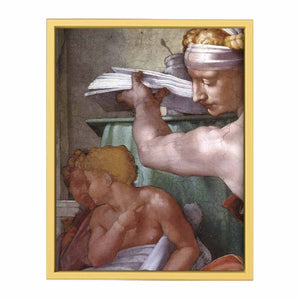The Libyan Sibyl (detail) By Michelangelo Buonarroti