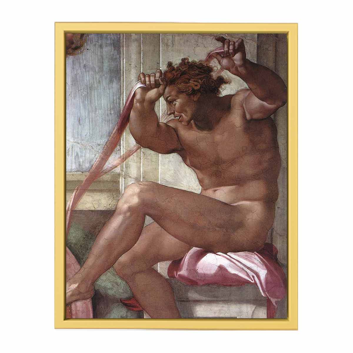 Ignudo By Michelangelo Buonarroti