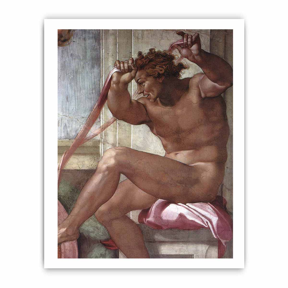 Ignudo By Michelangelo Buonarroti