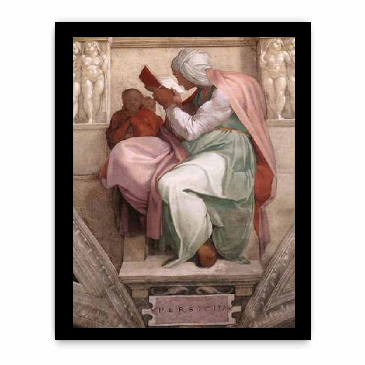 The Persian Sibyl 1511 By Michelangelo Buonarroti