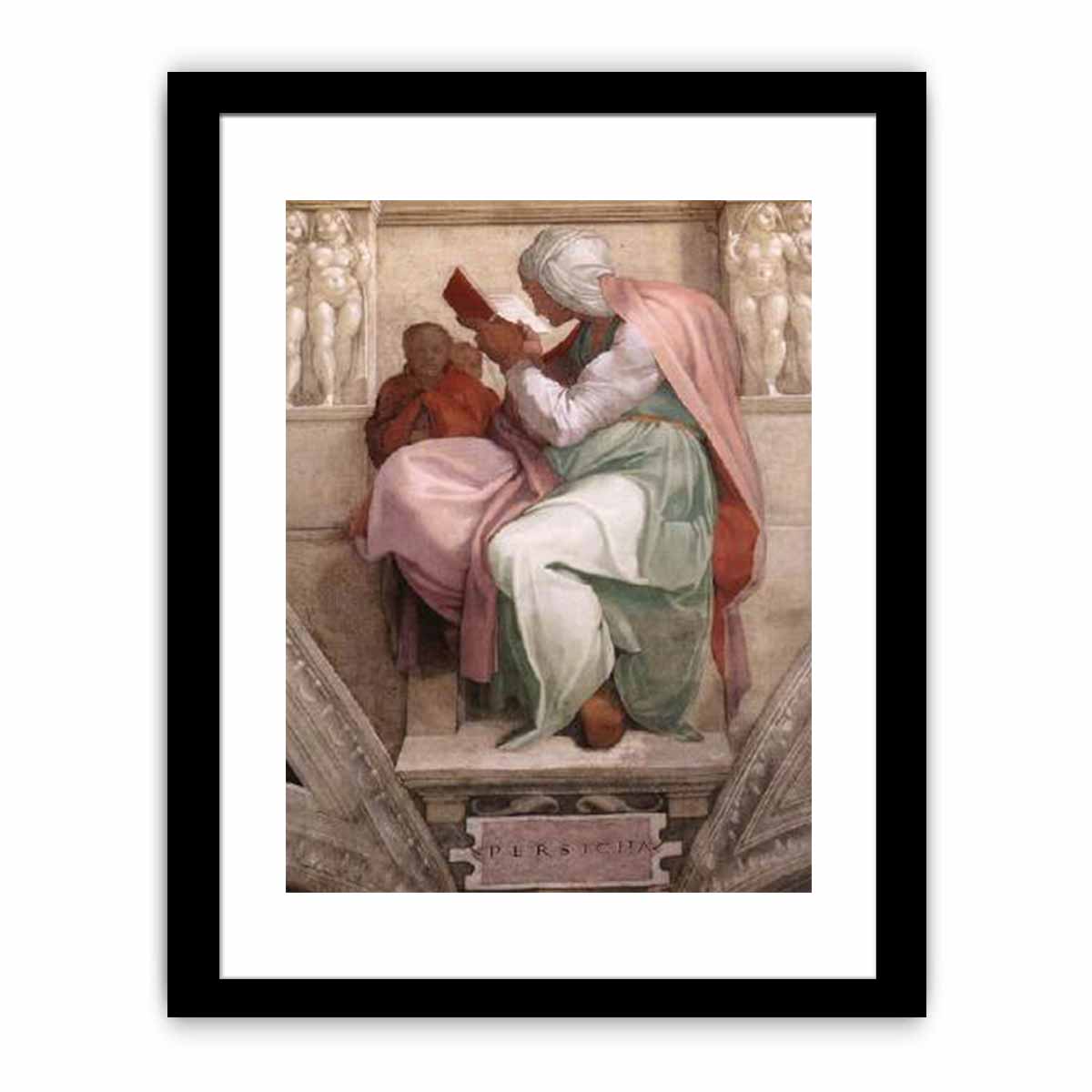 The Persian Sibyl 1511 By Michelangelo Buonarroti