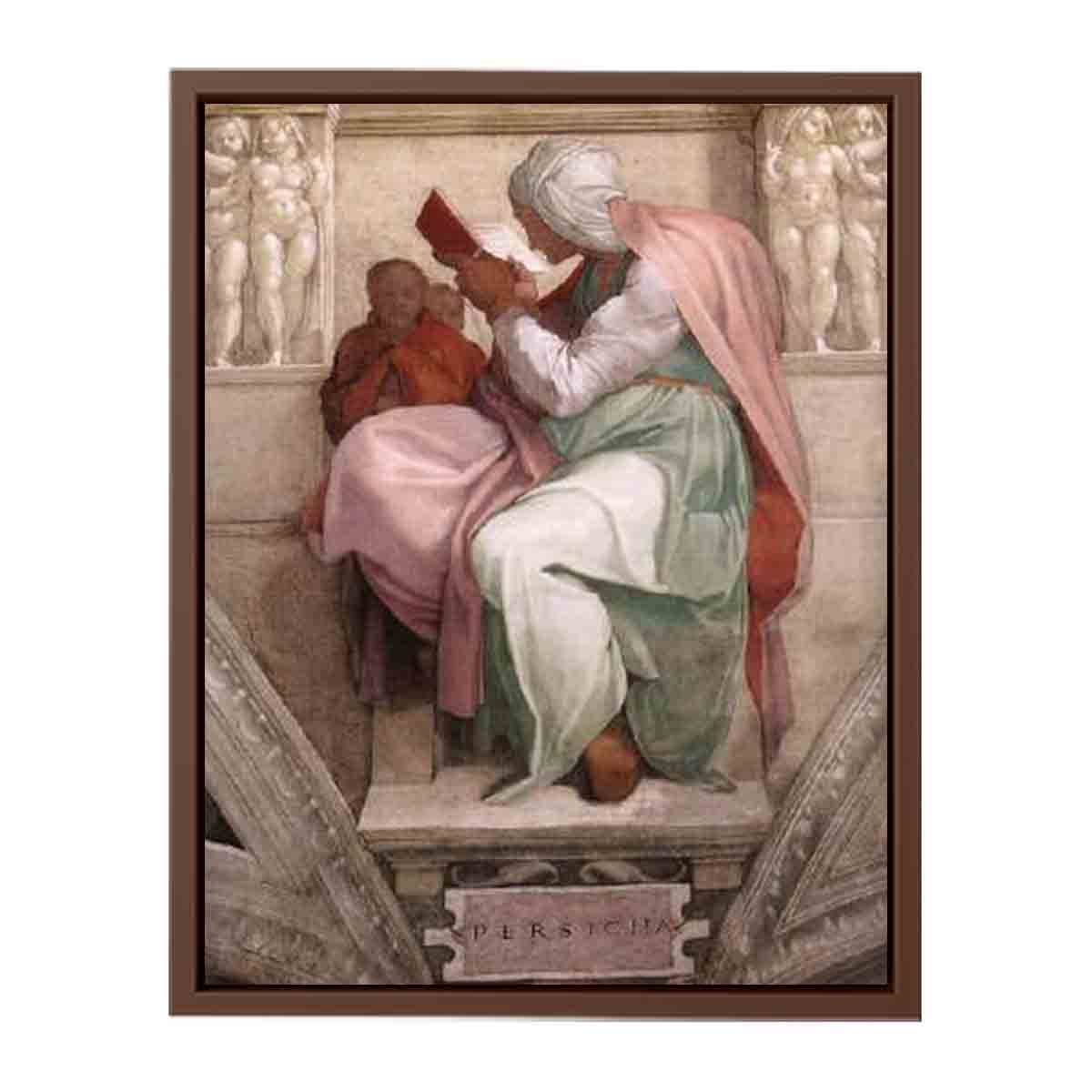 The Persian Sibyl 1511 By Michelangelo Buonarroti